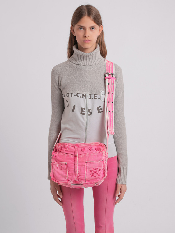 Diesel Canvas Shoulder Bag 