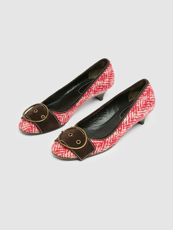 Miu Miu Heeled Ballet Shoes 