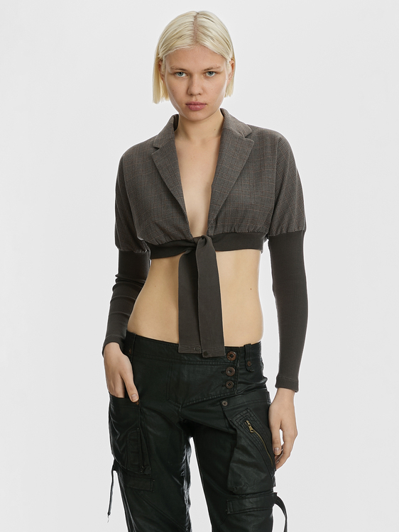Cop Copine Cropped Jacket 