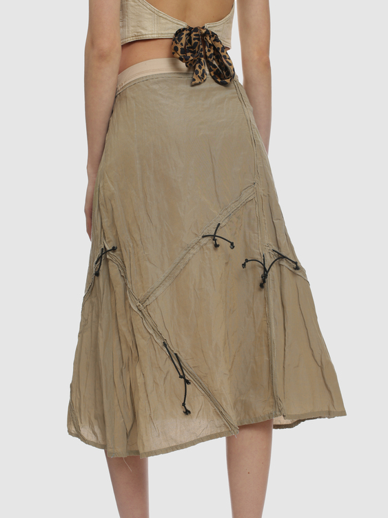 Iridescent Midi Skirt 