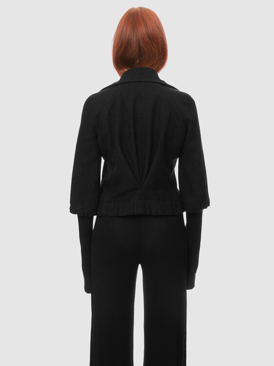 Black Wool Jacket 