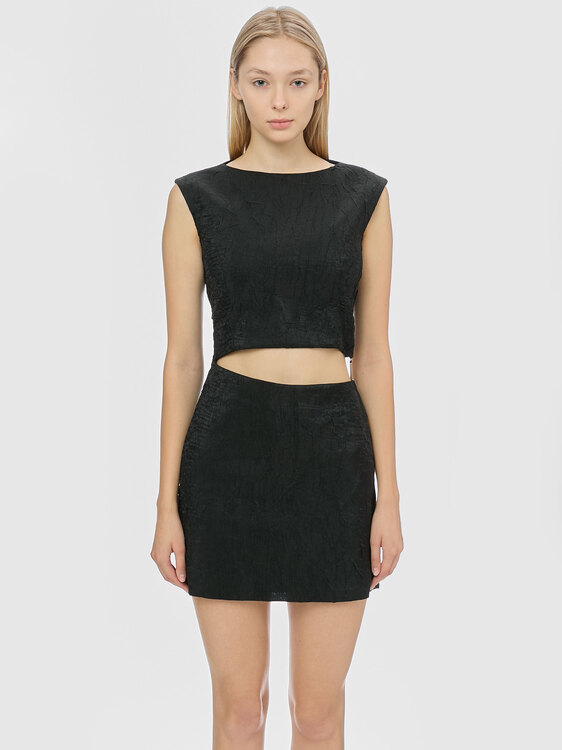 Extē Crinkle Mini Dress 