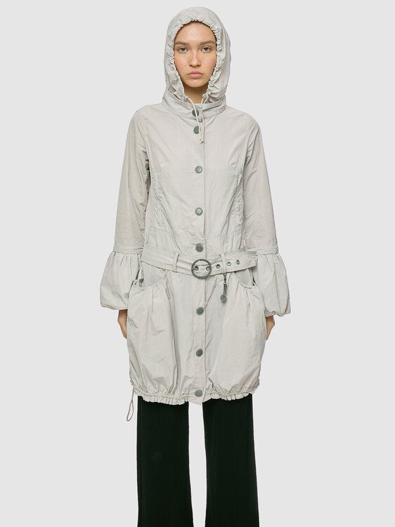 Cop Copine Grey Windbreaker 