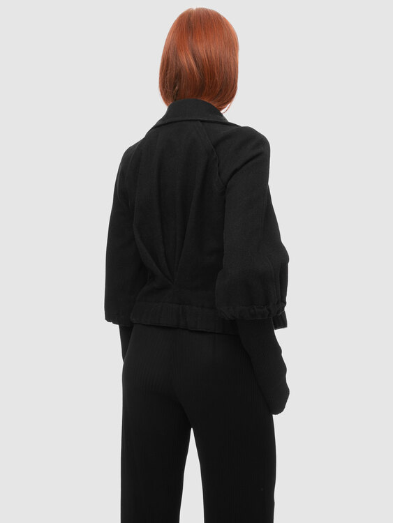 Black Wool Jacket 