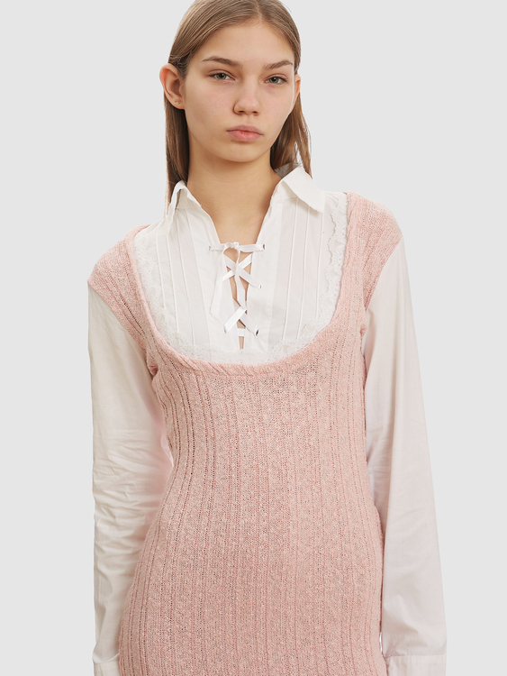 Integrated Shirt Dress 
