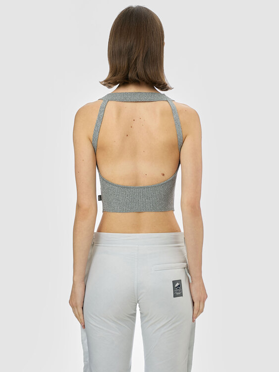 Miss Sixty Lurex Halter Top 