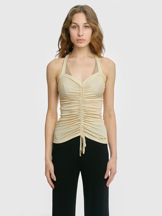 Miss Sixty Gathered Halter Top 