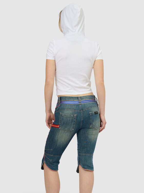 CNC Denim Capri Pants 