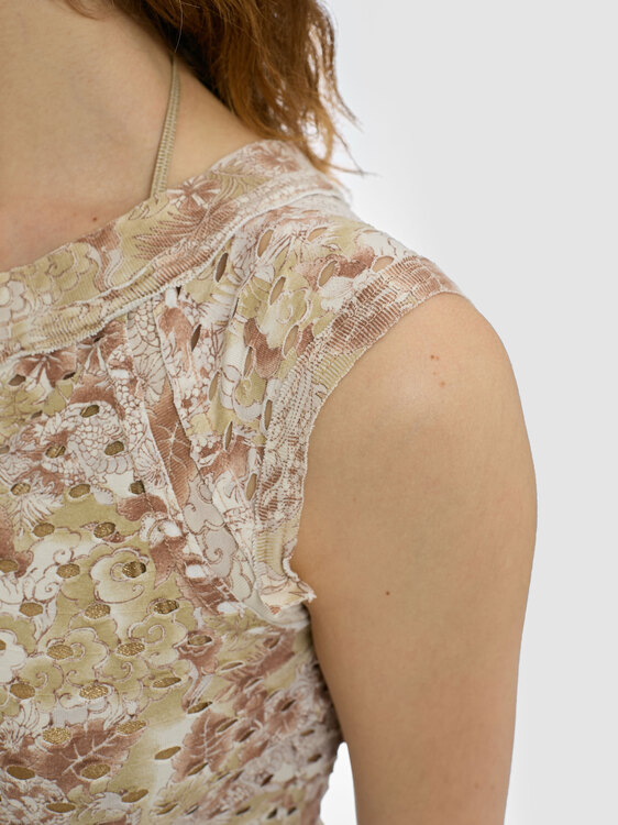 Michiko Koshino Cutout Top 