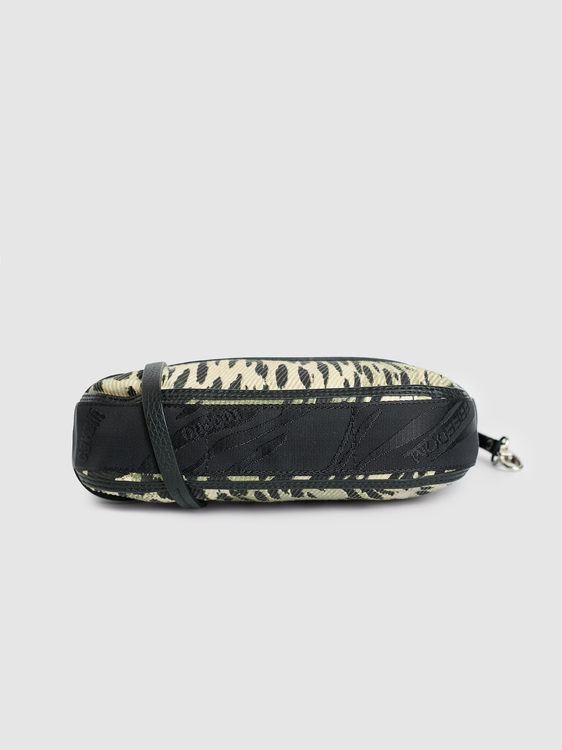 Cavalli Animal Print Shoulder Bag 