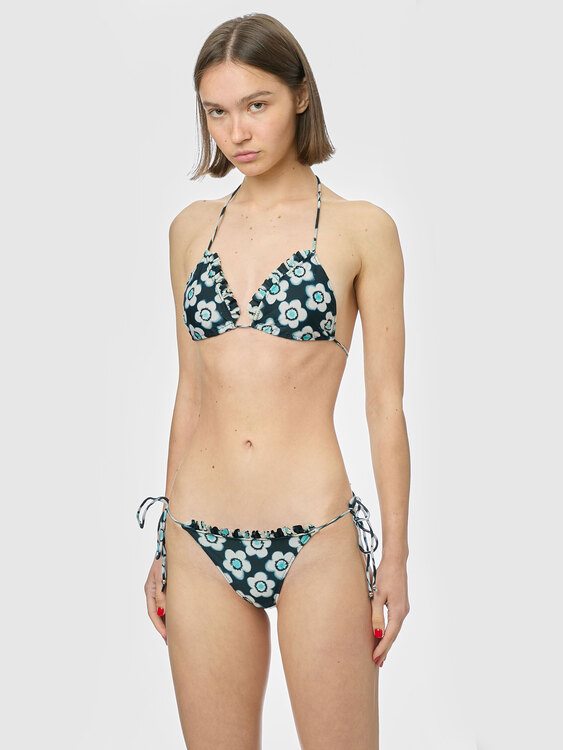 Miu Miu Floral Print Bikini 