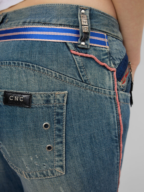 CNC Denim Capri Pants 
