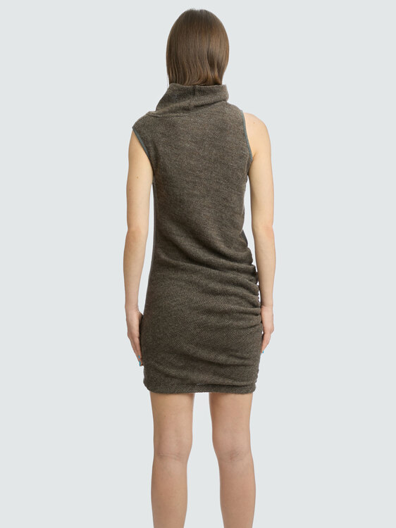 Asymmetrical Midi Dress 