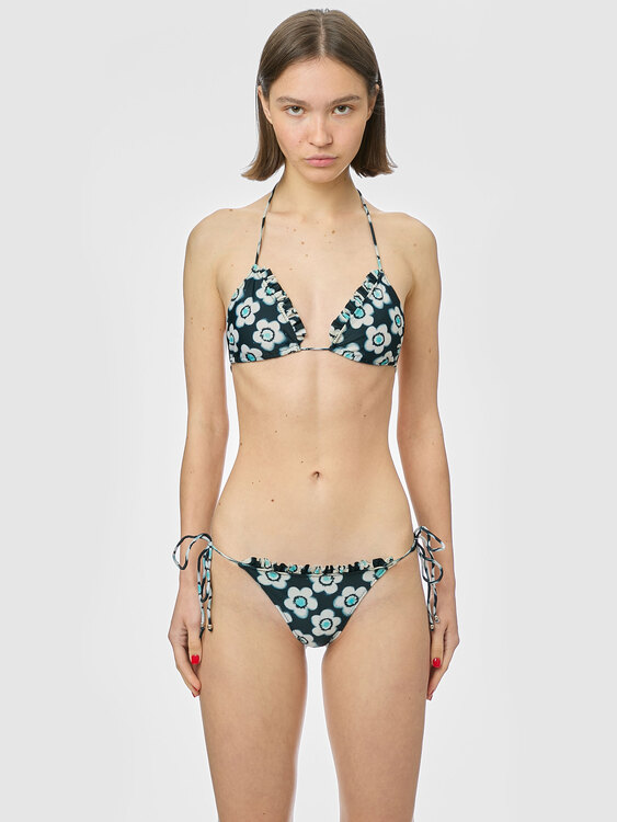 Miu Miu Floral Print Bikini 