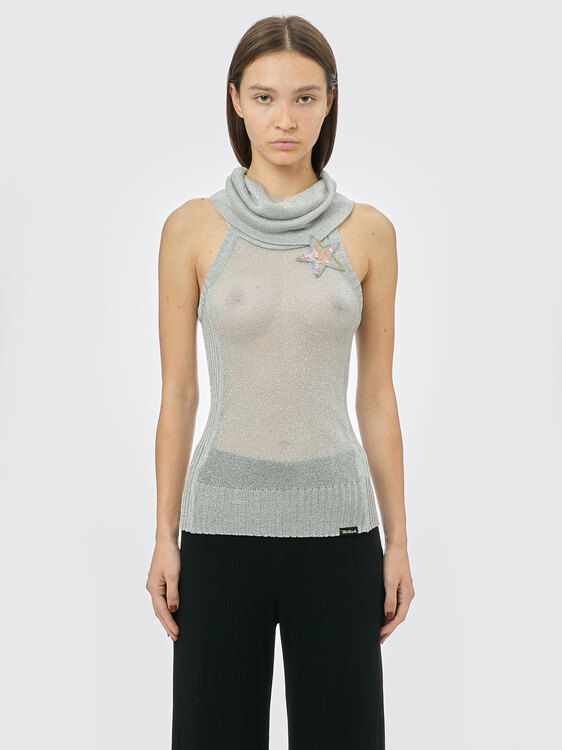 Killah Glittery Lurex Top 