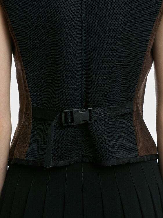 Miu Miu Suede Vest 