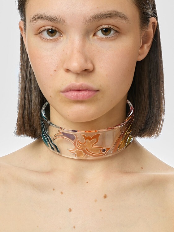 Miu Miu Lucite Choker 