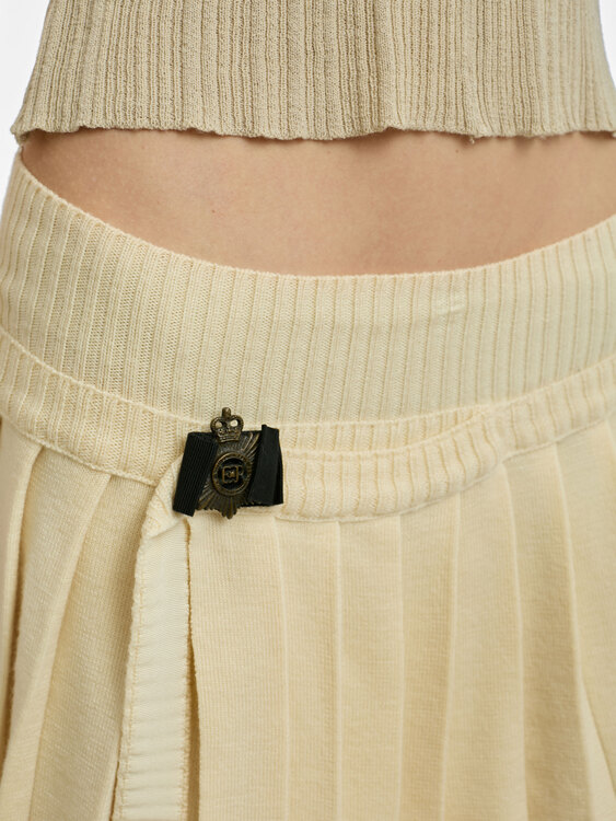 Plein Sud Wool Mini Skirt 