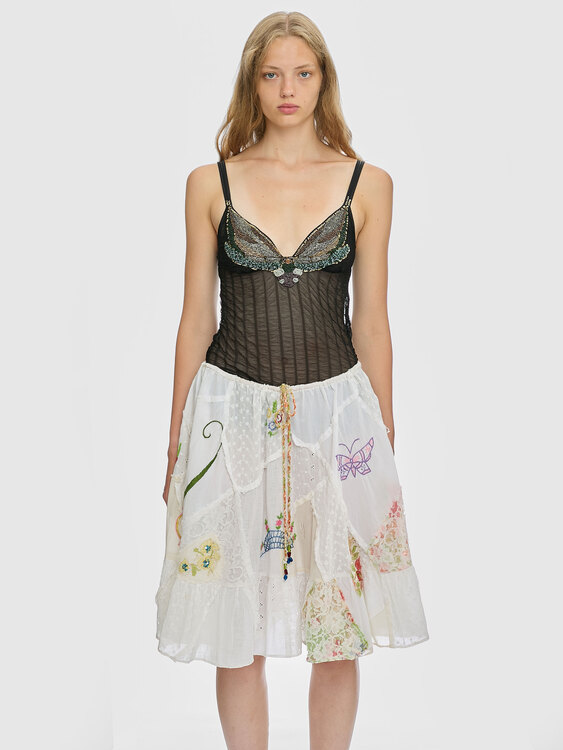 We Are Replay Midi Skirt 