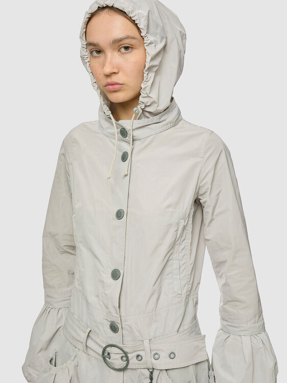 Cop Copine Grey Windbreaker 