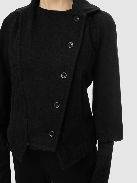 Black Wool Jacket 