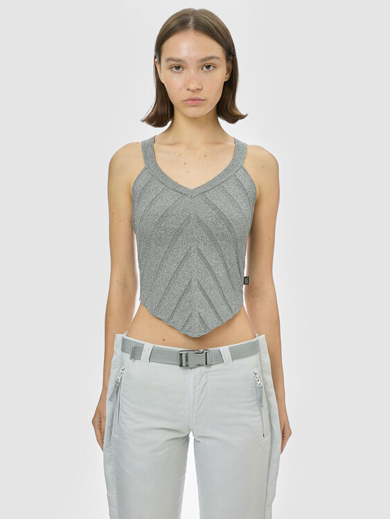 Miss Sixty Lurex Halter Top 