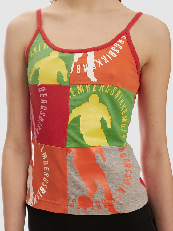 Bikkembergs Patchwork Top 