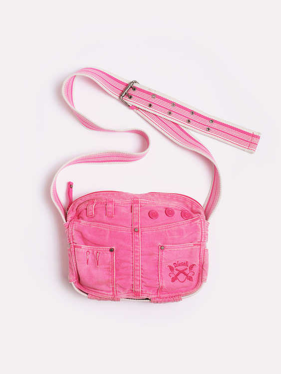 Diesel Canvas Shoulder Bag 