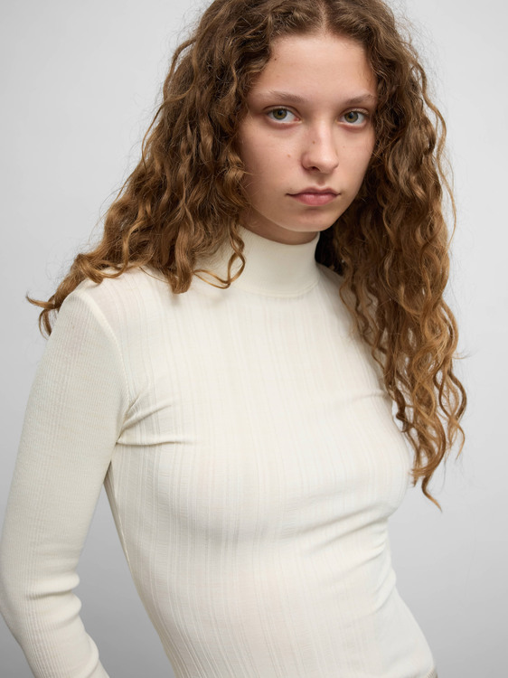 Plein Sud Mock Neck Top 