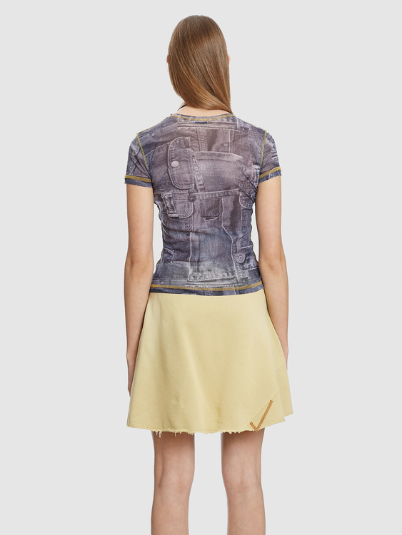 Miss Sixty Deconstructed Skirt 