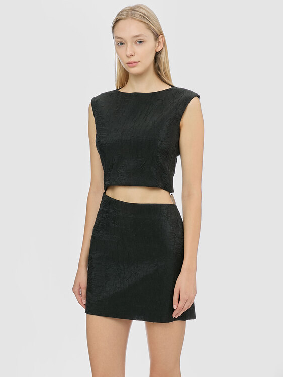Extē Crinkle Mini Dress 