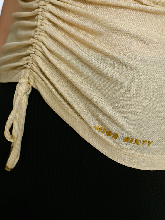 Miss Sixty Gathered Halter Top 