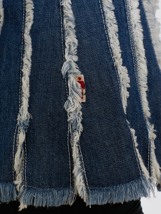 Gaultier Blue Denim Top 