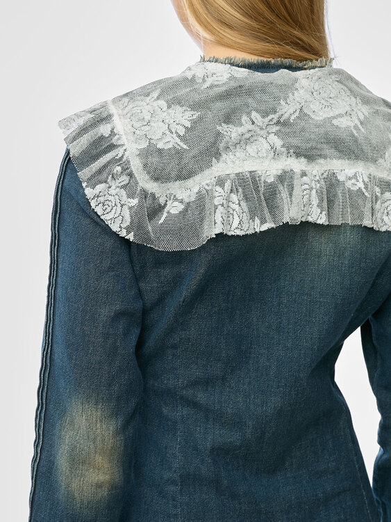 E-Play Denim Bustier Jacket 