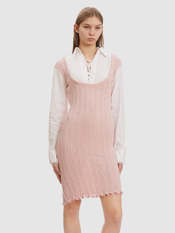 Integrated Shirt Dress 