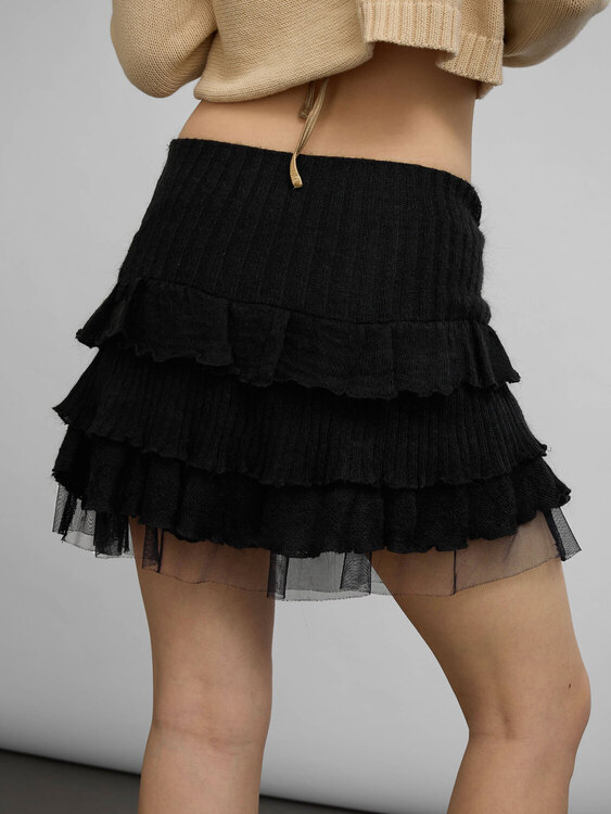 Killah Knitted Mini Skirt 