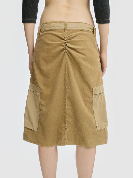 Nolita Corduroy Midi Skirt 