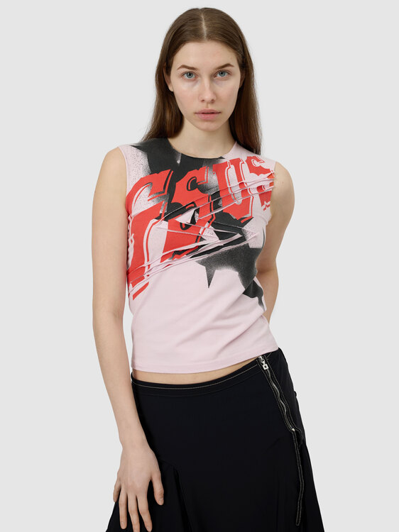 Gsus Pink Tank Top 