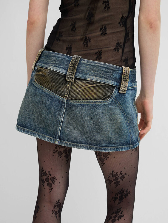 Diesel Denim Mini Skirt 