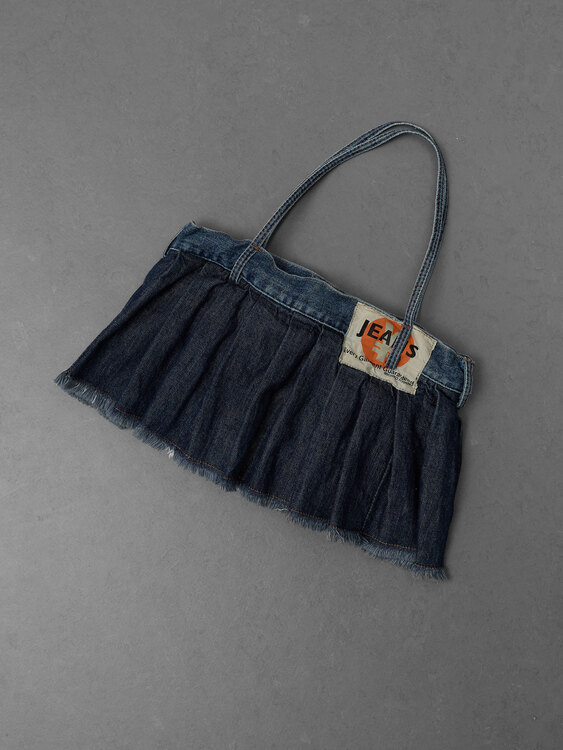 Michiko Koshino Denim Handbag 