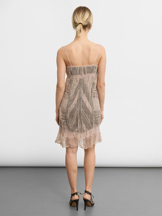 Anna Molinari Open Knit Dress 