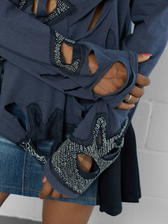 Ann-Sofie Back Cutout Top 