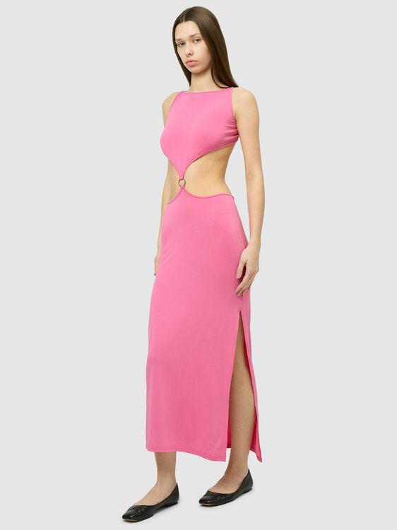 Pink Cutout Dress 