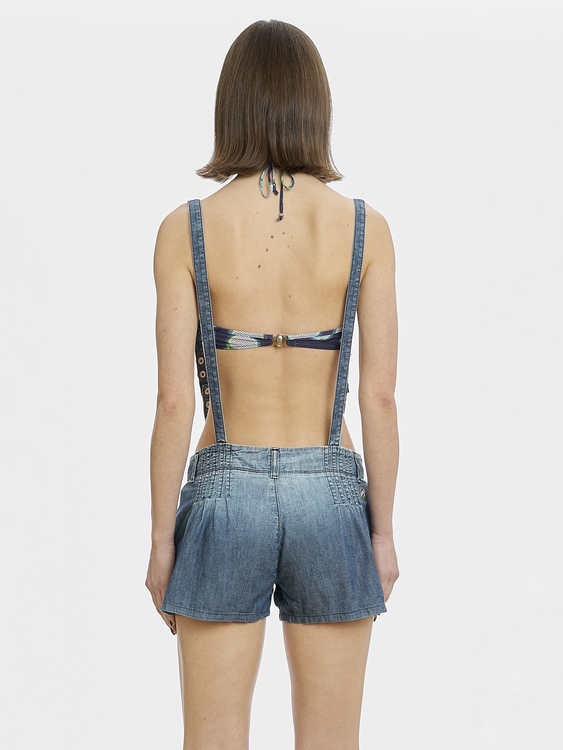 Killah Pleated Mini Shorts 