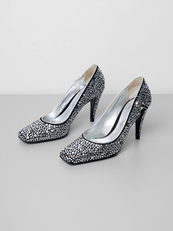 Sergio Rossi Studded Heels 