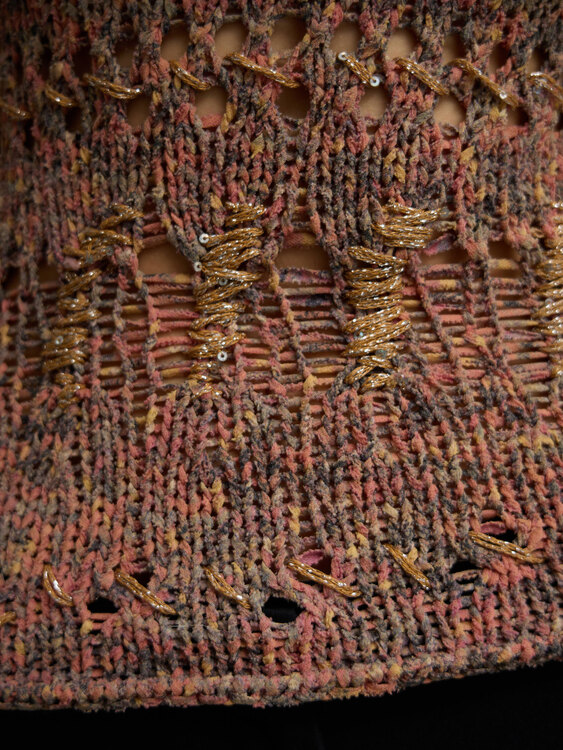 Multicolour Knit Camisole Top 