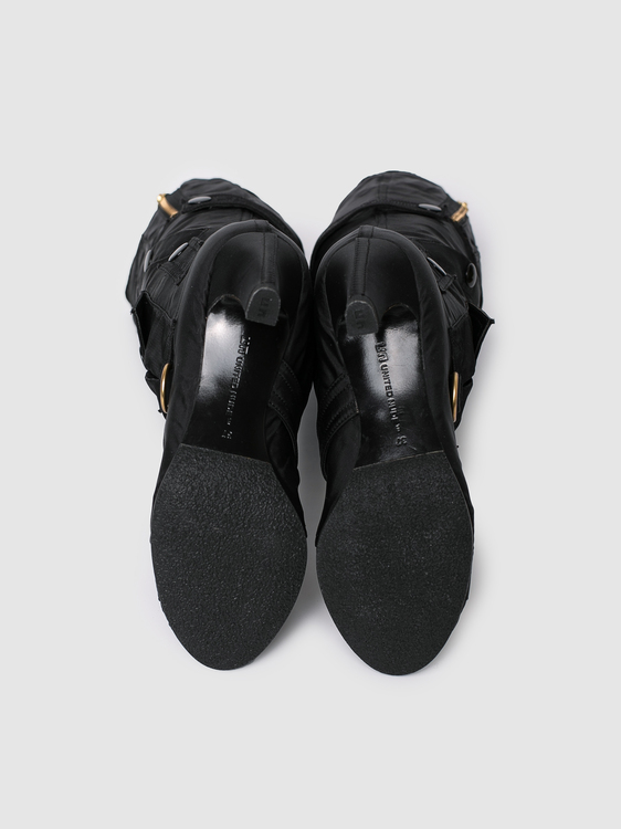 United Nude Black Nylon Boots 