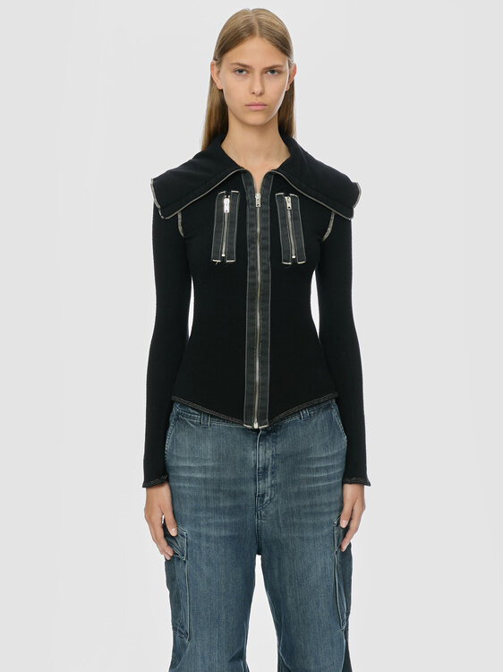 Nolita Zip-Up Cardigan 