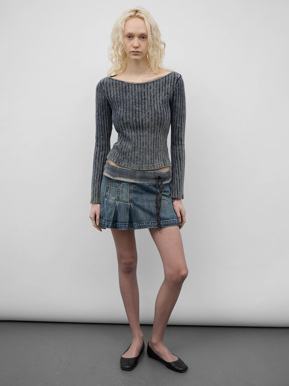 Miss Sixty Acid Wash Jumper 
