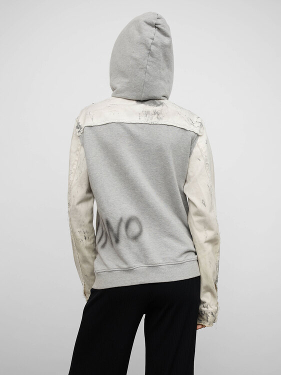 Galliano Deconstructed Hoodie 